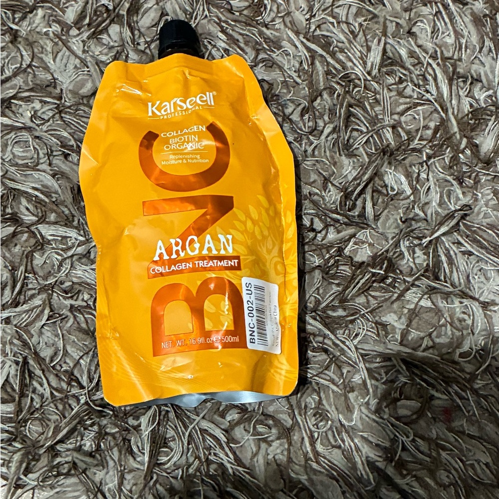 Argan Collagen Hair Treatment - Vibrant Orange